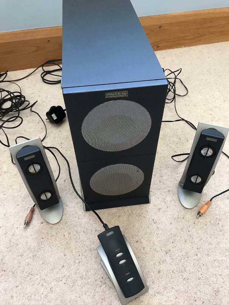 altec lansing 2100 2.1 speaker system